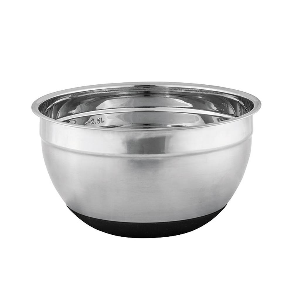 Avanti Stainless Steel Mixing Bowl With Silicone Bottom 22cm Buy