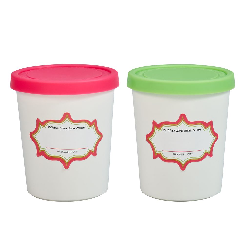 Avanti Round Ice Cream Tub, Set of 2 by Avanti - ISBN: 9313803166875