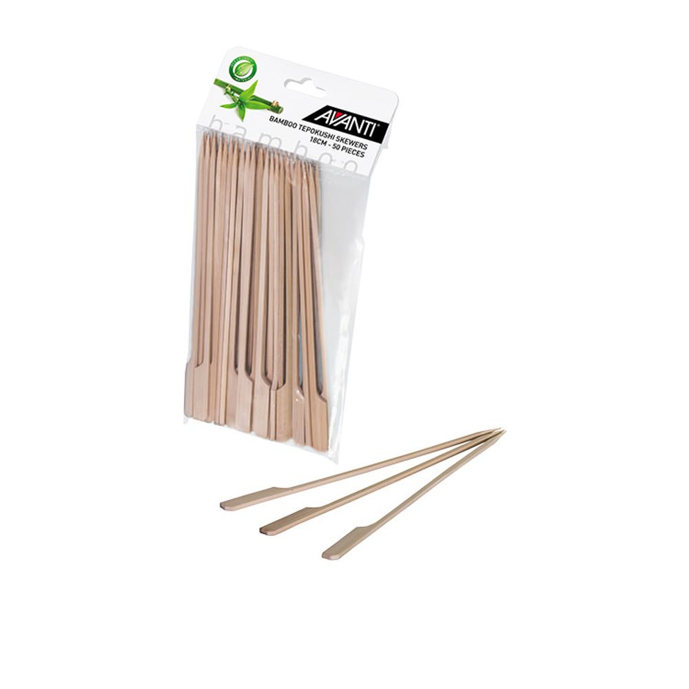 Avanti Bamboo Tepokushi Skewers 18cm 50pk by Avanti - ISBN: 9313803166943