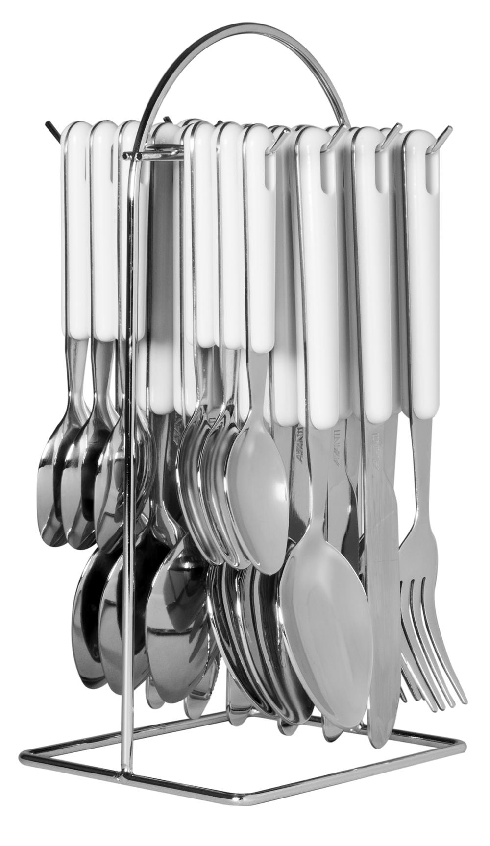 Hanging Cutlery With Wire Frame (White), 9313803167230