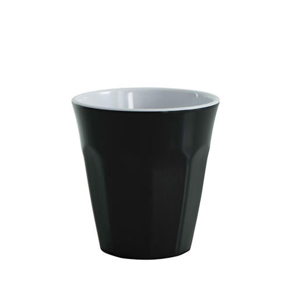 Avanti Cafe Melamine Two Tone Cup Black 275ml | Buy online at The Nile