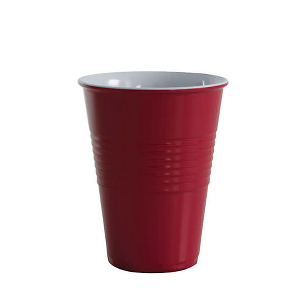 Avanti Miami Melamine Two Tone Cup (Red) - 400mL | Buy online at The Nile