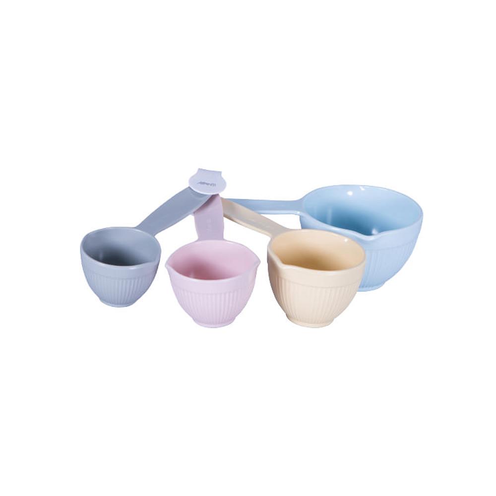 Avanti Ribbed Measuring Cups Pastel, 9313803168091