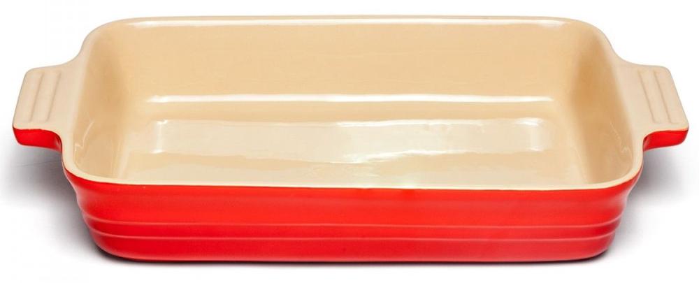 Chasseur La Cuisson Rectangular Dish 32cm Red Buy online at The Nile