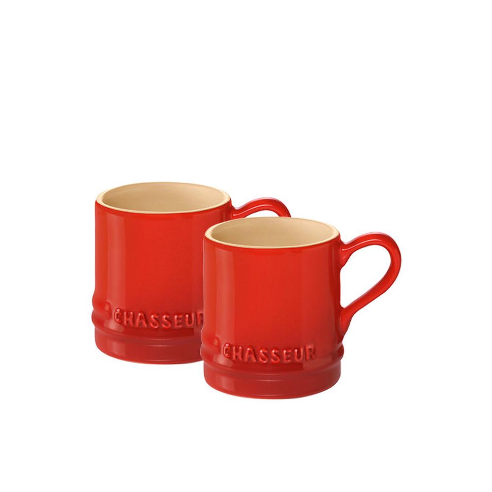 Chasseur La Cuisson Petit Espresso Cups Set of 2 Red Buy online