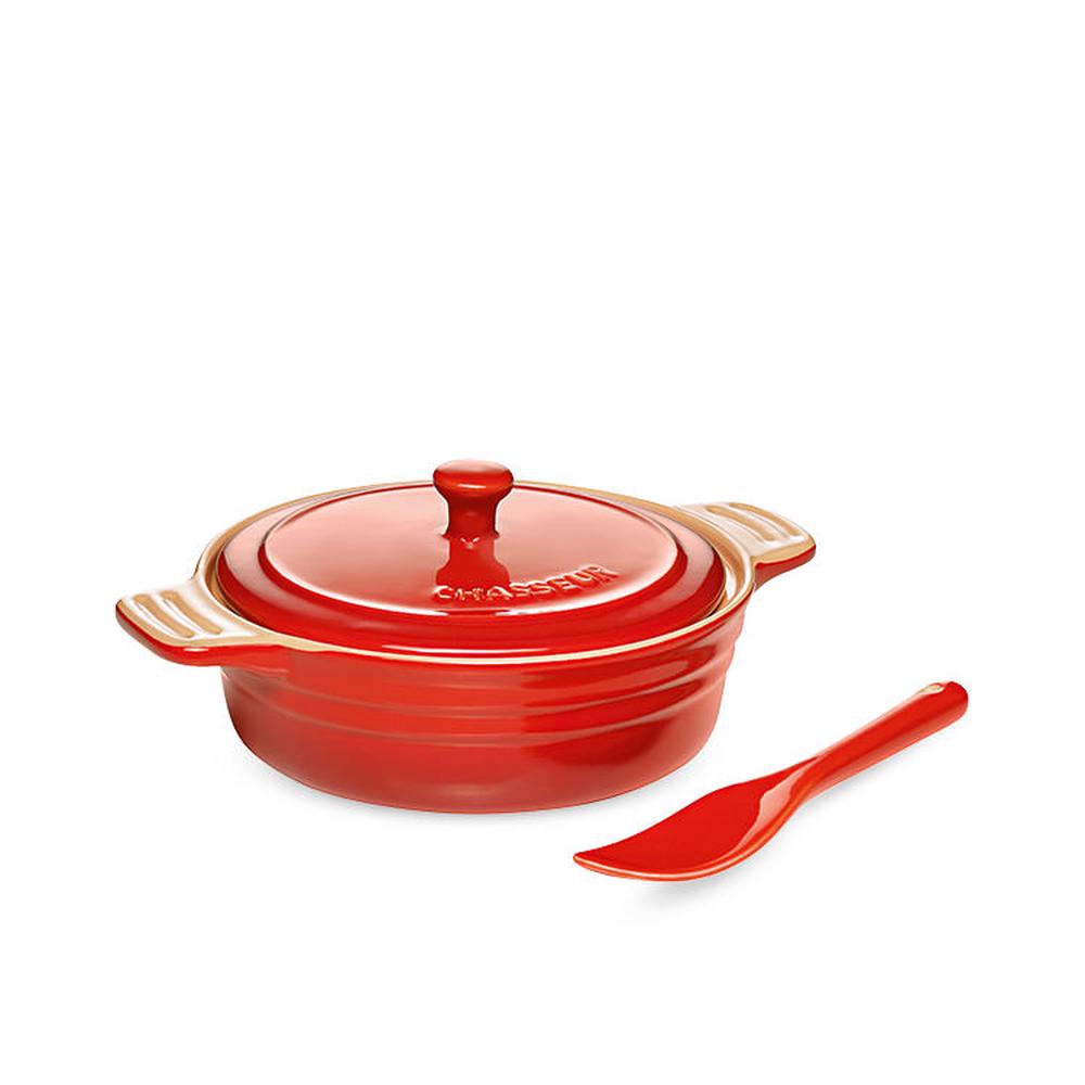 Camembert Baker With Cheese Spreader (Red), 9313803193079
