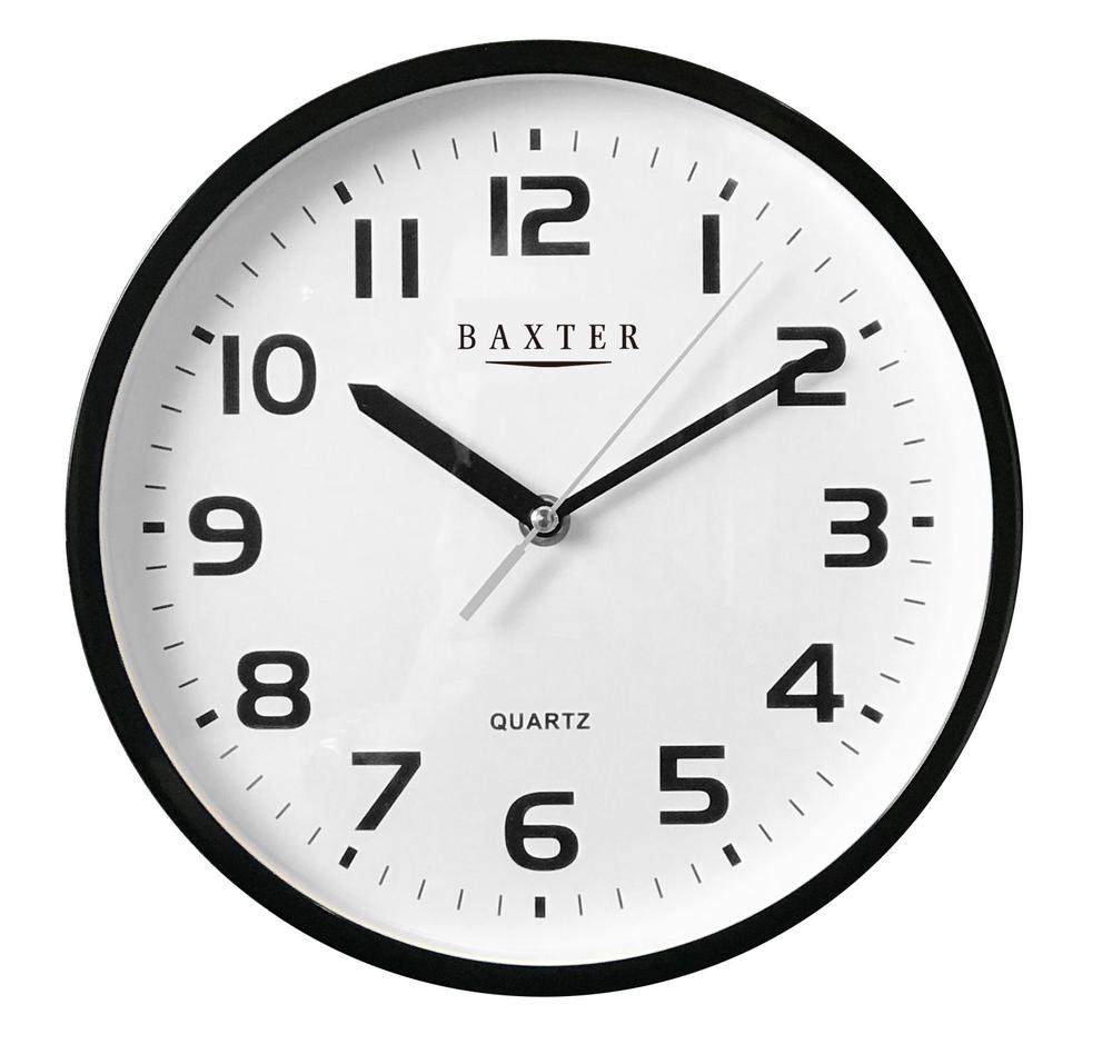 Adams Wall Clock (Black), 9313803246515