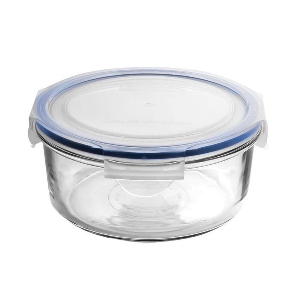 Tempered Glass Round Food Container, 9313803280137