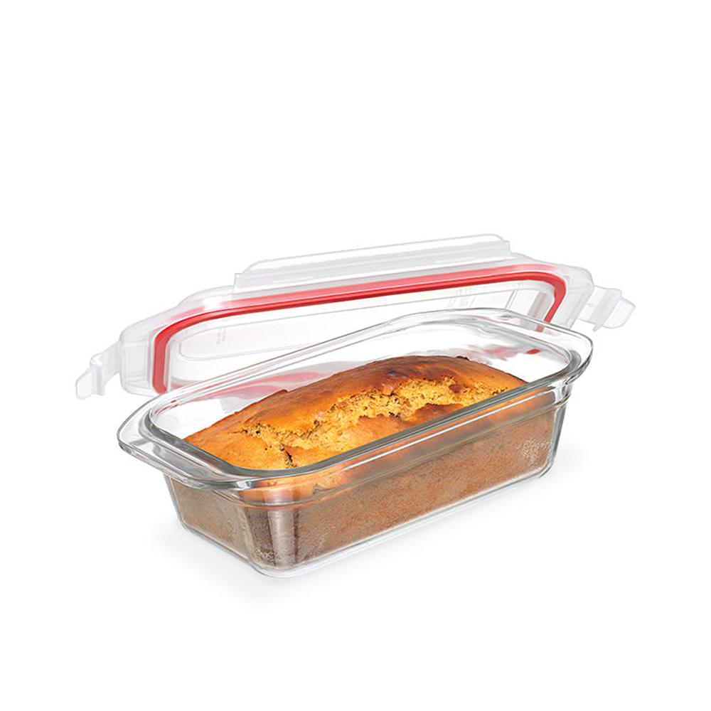 Oven Safe Rectangular Glass Loaf Baker 29x15cm, 9313803280618