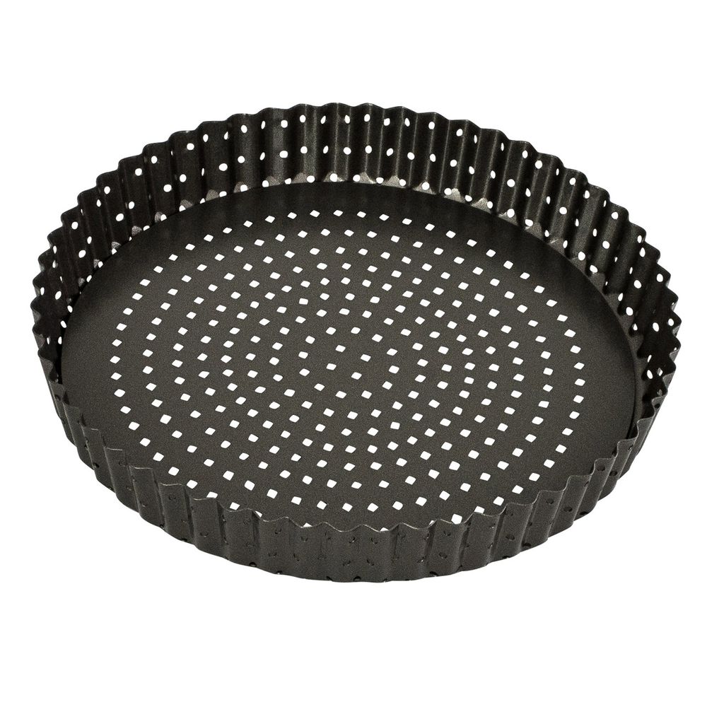 Bakemaster Perfect Crust Loose Base Non-Stick Quiche Pan - 23x3.5cm by Bakemaster - ISBN: 9313803401020