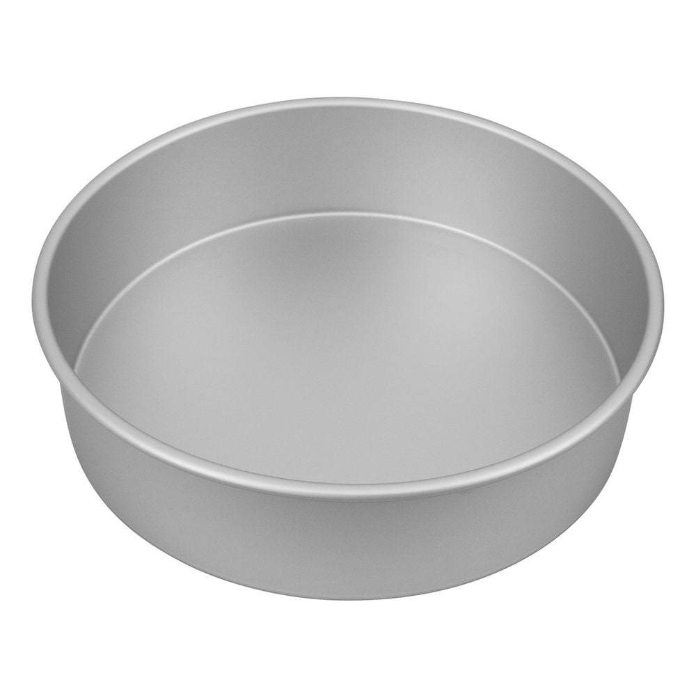 Bakemaster Anodised Round Cake Pan (Silver) - 27.5x7.5cm by Bakemaster - ISBN: 9313803402072