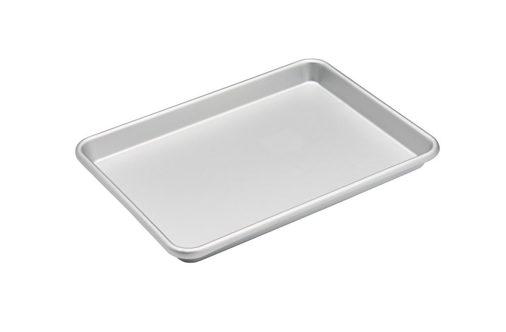 Bakemaster Silver Anodised Deep Baking Tray - 33x24x2.5cm, 9313803402706