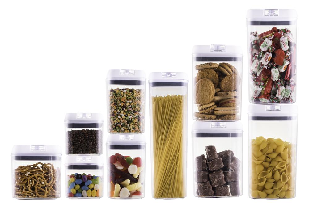 Flip Top Storage Container Set, 10 Piece, 9313803403109