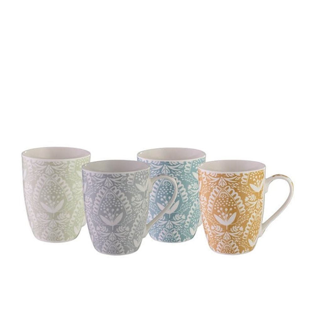 Bundanoon Coupe Mug, Set of 4 (Lace) - 355mL by Bundanoon - ISBN: 9313803430020