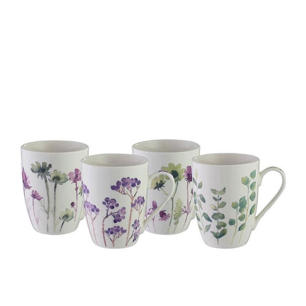 Coupe Mug, Set of 4 (Botanical), 9313803430044