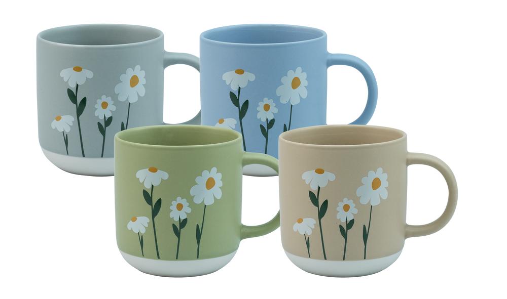 Bundanoon Classic Mug, Set of 4 (Daisy), 9313803430518