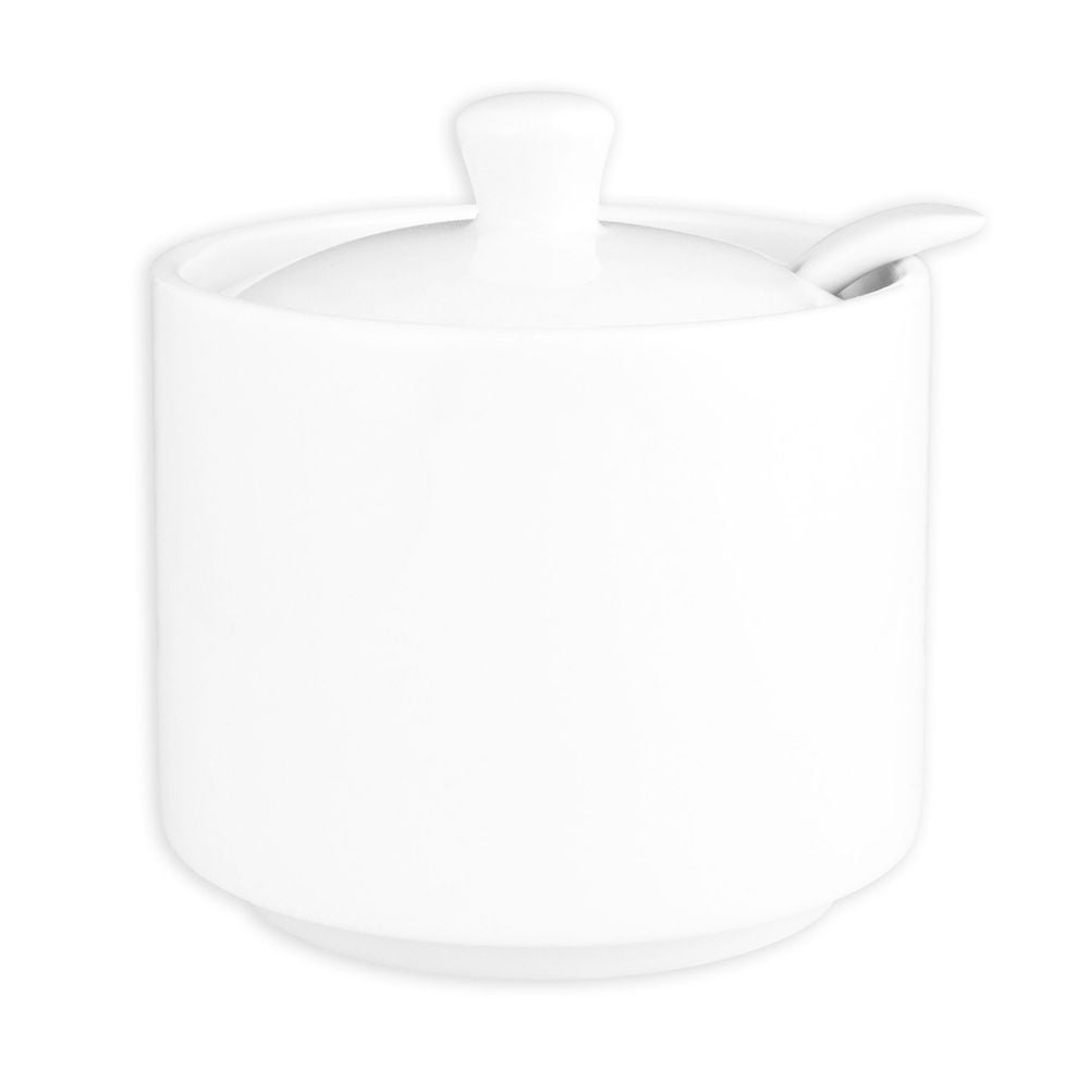 Wilkie Brothers Straight Sugar Bowl With Spoon - 240mL by Wilkie Brothers - ISBN: 9313803452800