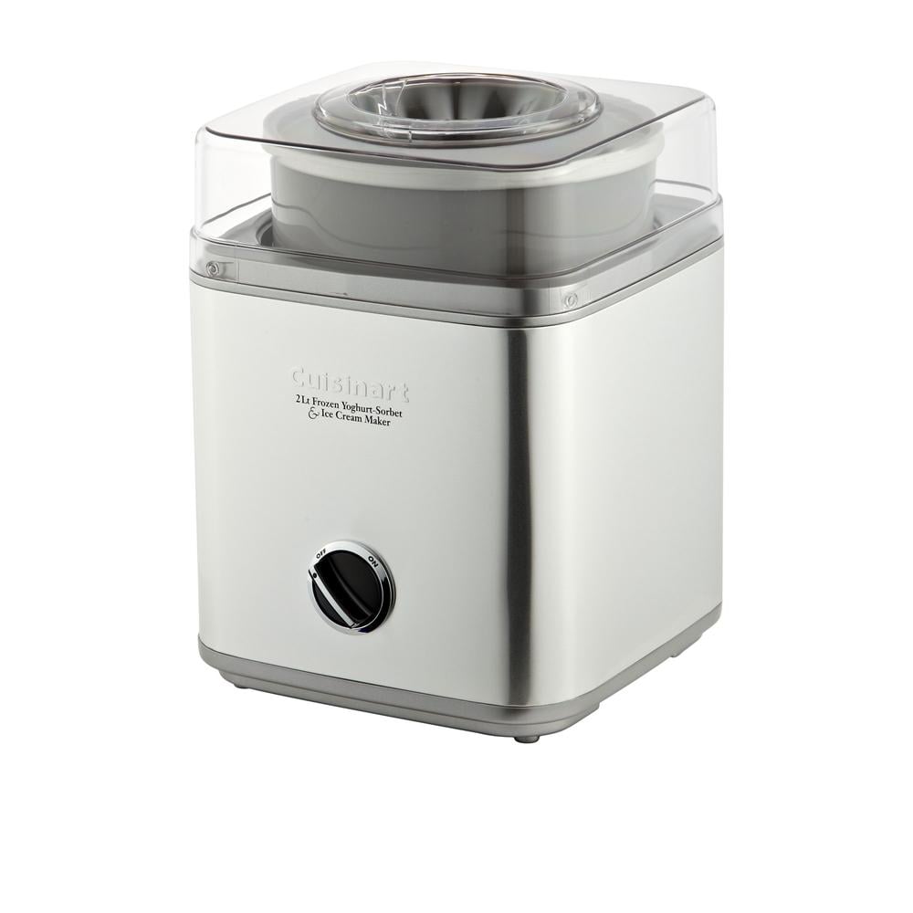 Cuisinart Ice Cream & Frozen Yoghurt Maker (Stainless Brushed) - 2L ...