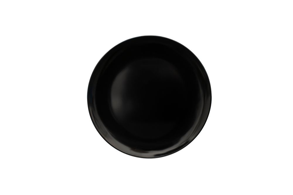 Serroni Single Colour Melamine Dinner Plate (Black) - 25cm by Serroni - ISBN: 9313803580336