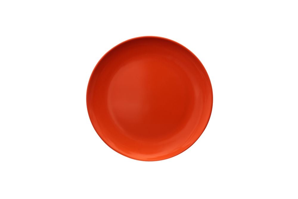 Serroni Single Colour Melamine Dinner Plate (Orange) - 25cm by Serroni - ISBN: 9313803580381