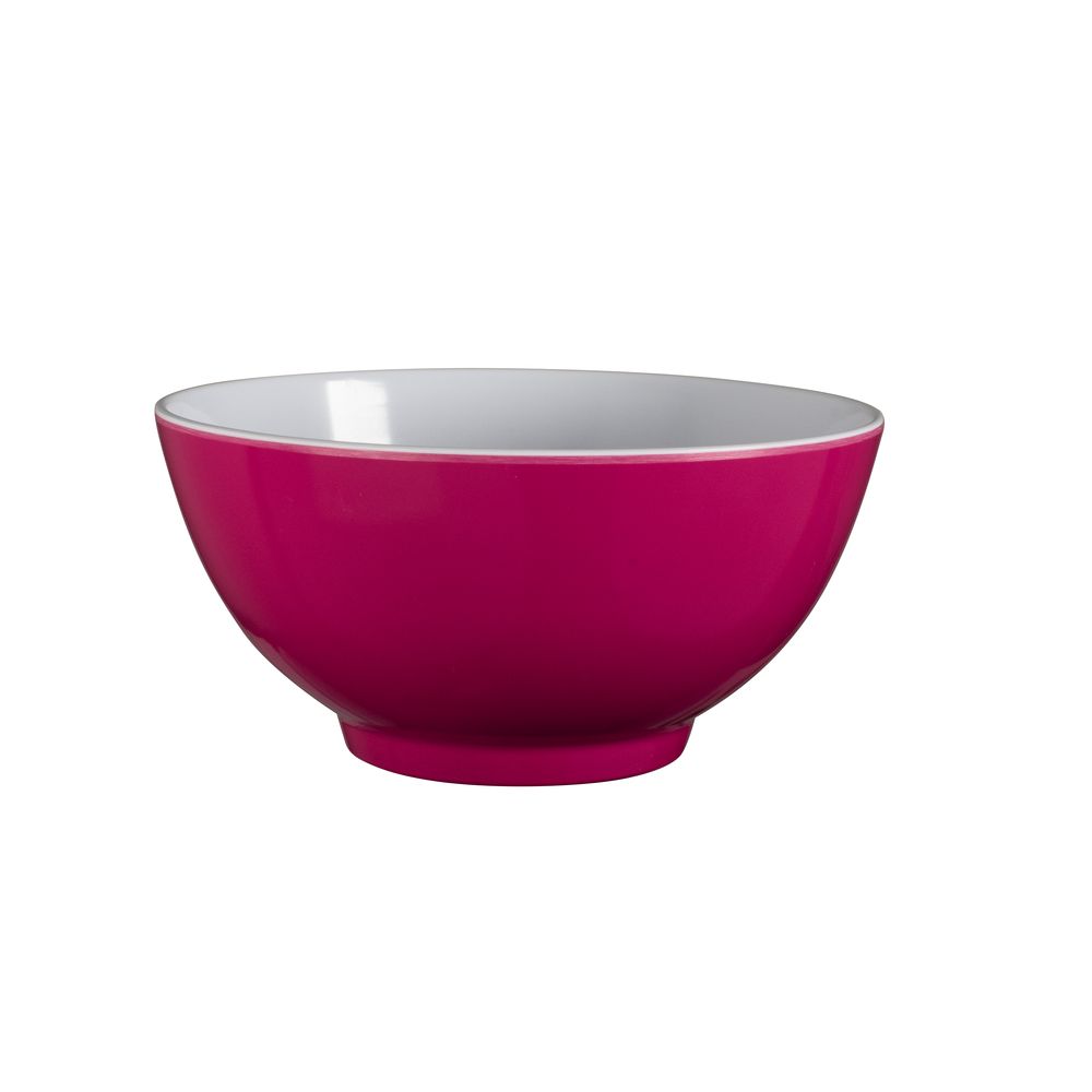 Serroni Two-Tone Melamine Bowl (Fuchsia Pink) - 15cm by Serroni - ISBN: 9313803580671