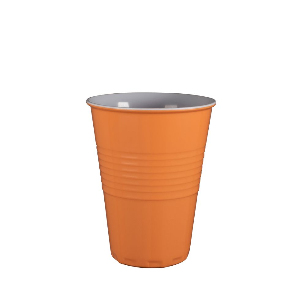 Serroni Miami Melamine Two Tone Cup (Apricot) - 400mL by Serroni - ISBN: 9313803581135