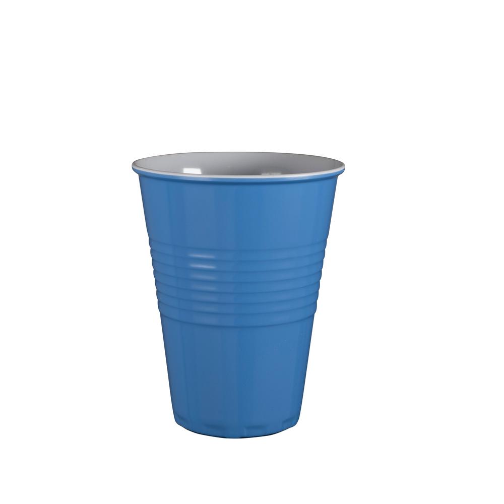 Miami Melamine Two Tone Cup (Corn Flower Blue), 9313803581142
