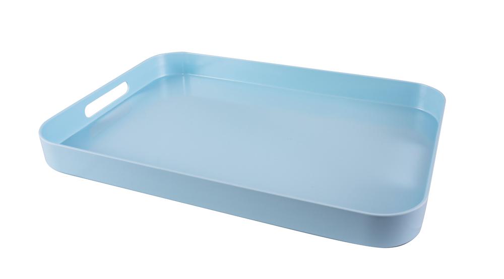 Melamine Rectangular Serving Tray (Duck Egg Blue), 9313803581500