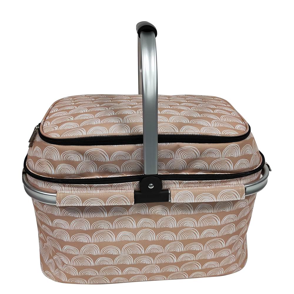 Avanti 4Person Insulated Picnic Carry Basket (Boho Rainbows) Buy