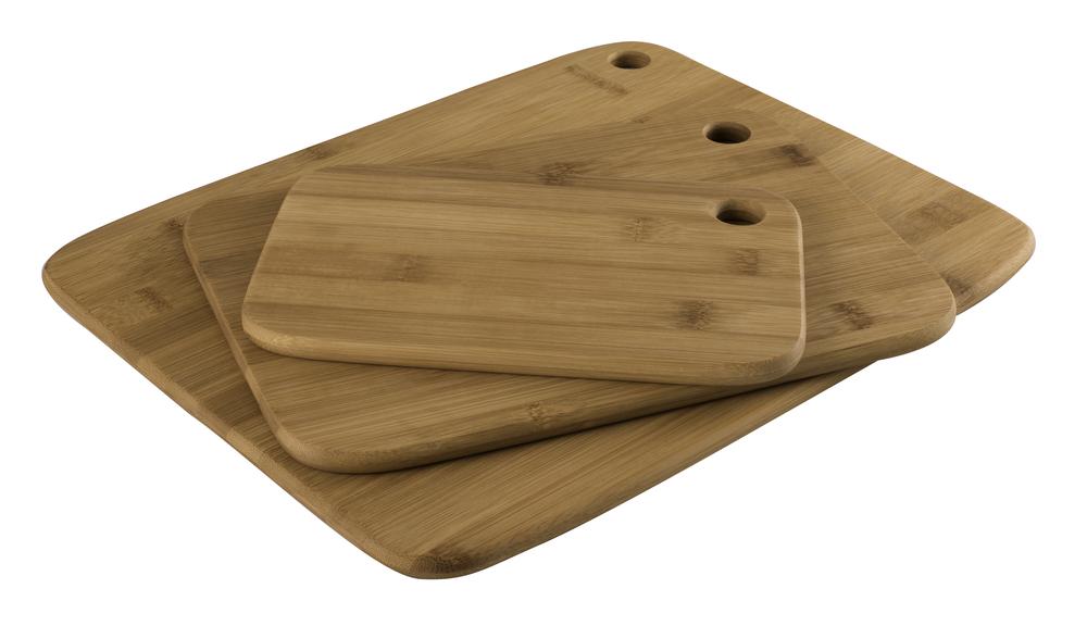 Long Grain Bamboo Boards, Set Of 3, 9313803743885