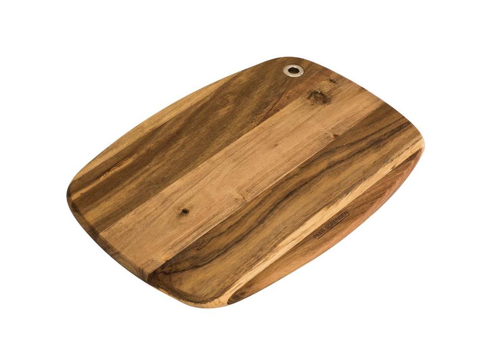 Acacia Wood Slim Line Curved Cutting Board, 9313803745629