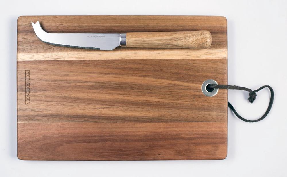 Rectangular Cheese/Serving Board With Serrated Cheese Knife, 9313803745810