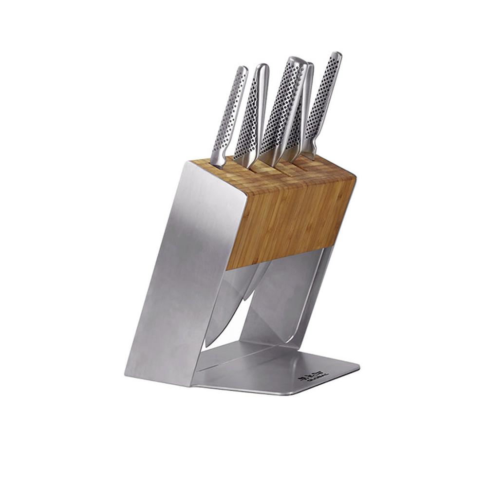 Global Katana 6pc Knife Block Set Buy online at The Nile