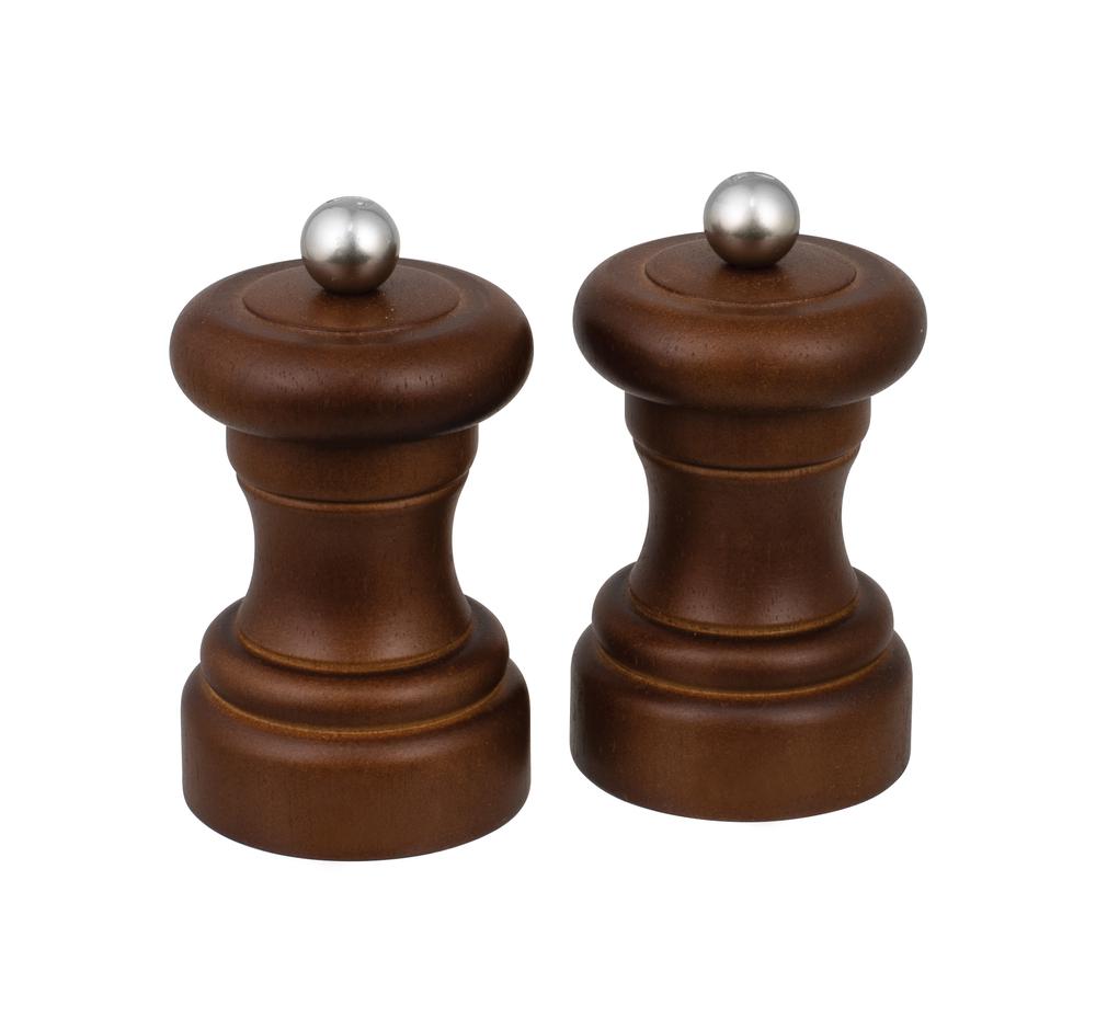 Salt and Pepper Mill Set - 10cm, 9313803998537