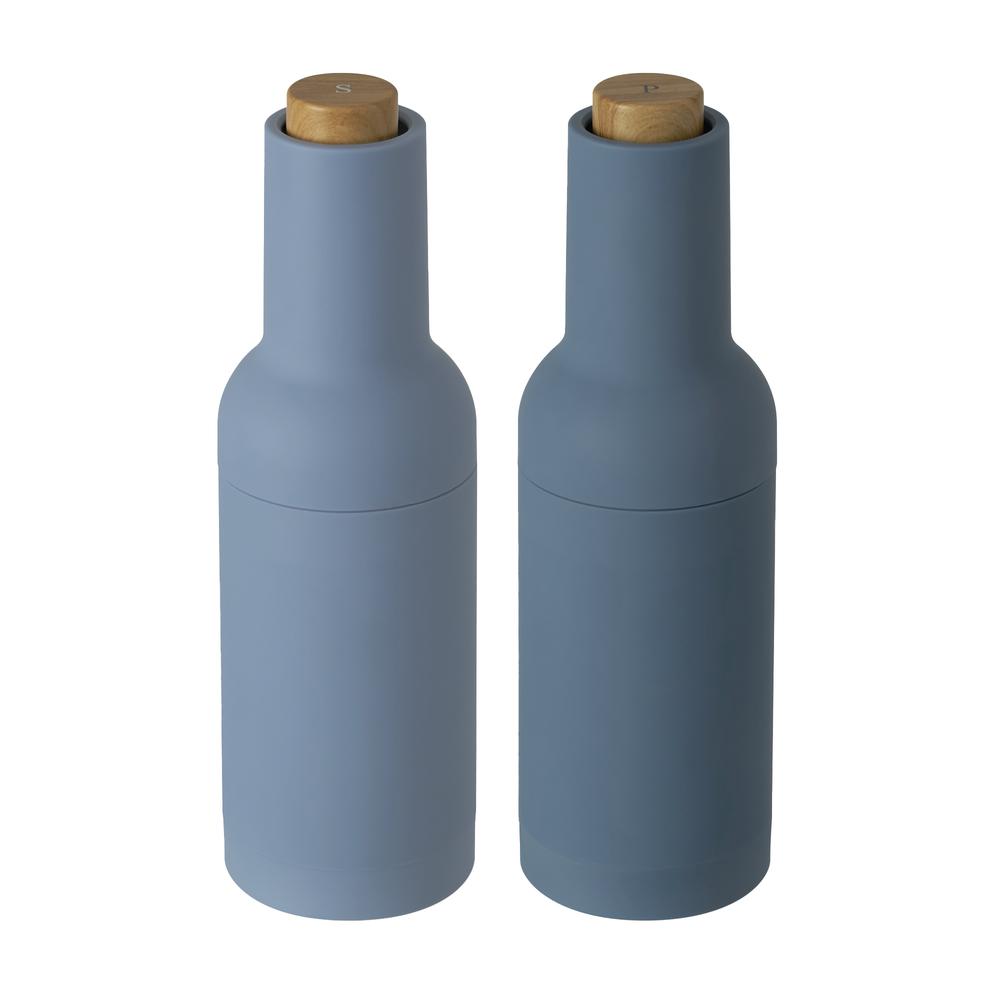 Wilkie Brothers Electric Gravity Salt and Pepper Mill Set (Slate Blue), 9313803998612
