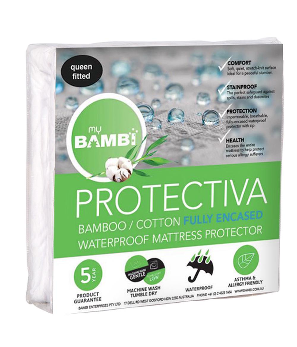 Bambi Protectiva FullyEncased Waterproof Mattress Protector King