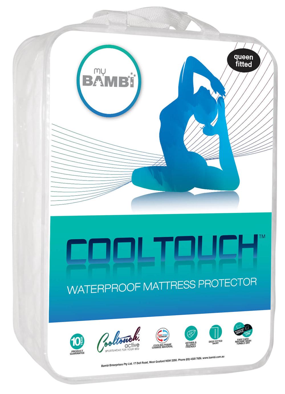 Cooltouch Active Waterproof Mattress Protector, 9313865127517