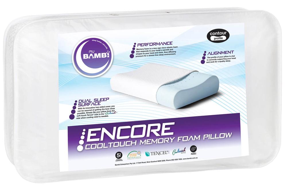 high profile memory foam pillow