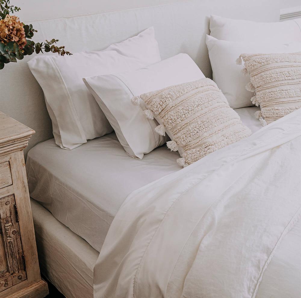 Bambi Protectiva+ Bamboo/Cotton Towelling Waterproof Mattress Protector with Pillow Protector - King Single, 9313865136151