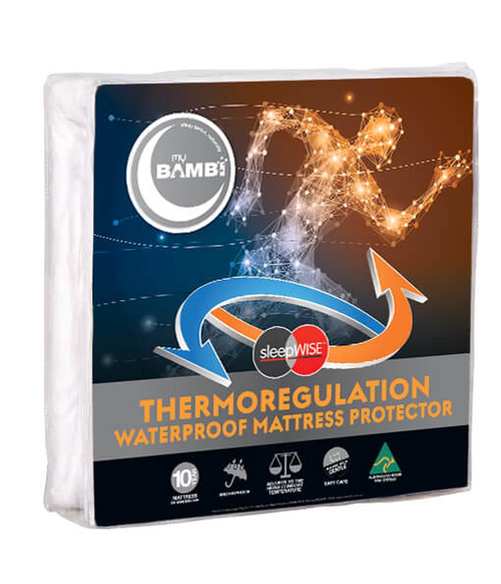 Bambi Sleepwise Thermoregulation Mattress Protector - Single, 9313865138773