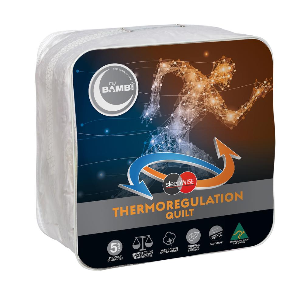 Bambi Sleepwise - Thermoregulation Quilt - Super King, 9313865138902