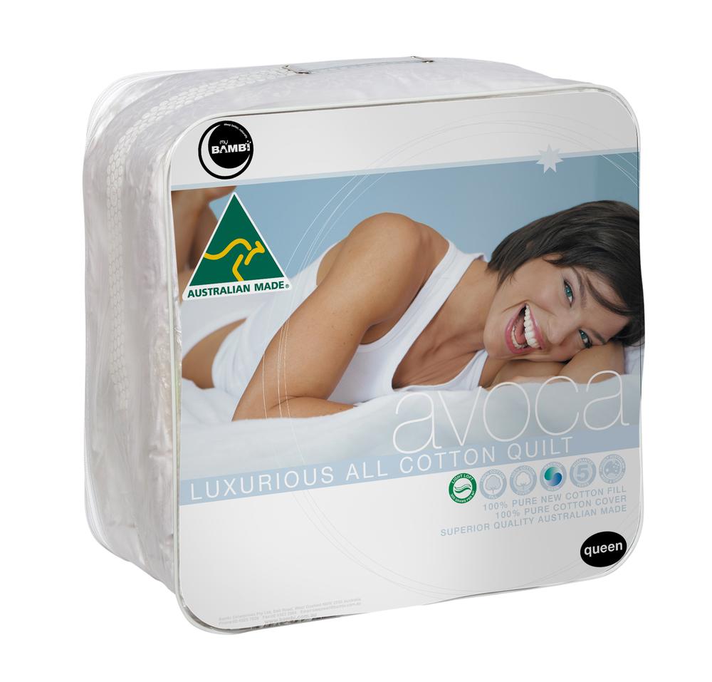 Bambi Avoca Cotton Quilt - King, 9313865139862