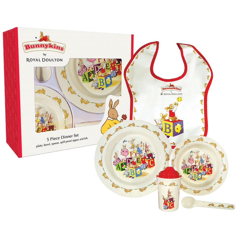 Bunnykins ABC Design Set, 5 Pieces | Buy Online At The Nile