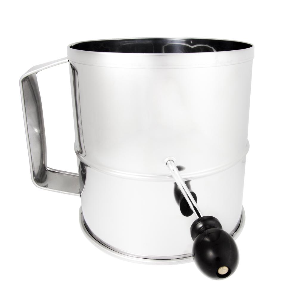 Chef Inox 8Cup Crank Handle Flour Sifter Buy online at The Nile