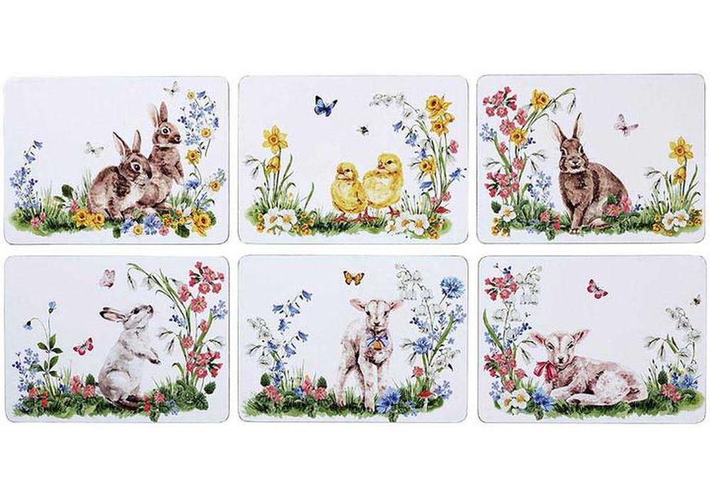 Ashdene Morning Meadows Placemat, 6 Pack - 29x21.5x0.4cm | Buy online ...