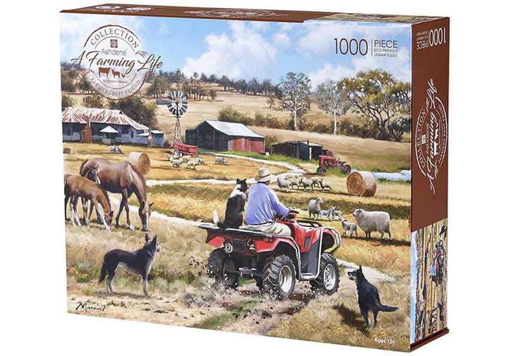 Ashdene A Farming Life: Farmers Best Friend Jigsaw Puzzle, 1000 Piece ...