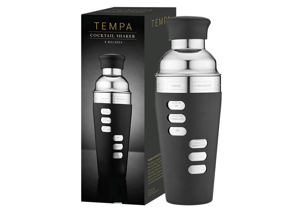 Tempa Aurora Recipe Cocktail Shaker (Matte Black) 750mL Buy online at The Nile