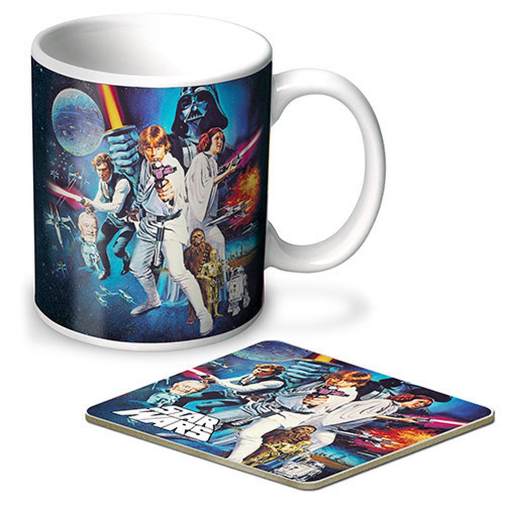 Star Wars Coffee Mug and Coaster Pack (A New Hope) Buy online at The Nile