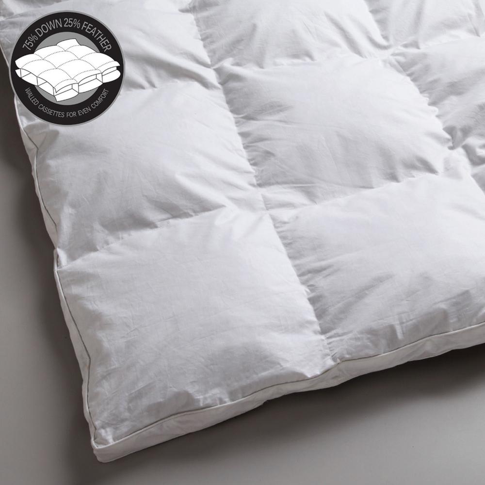 Logan and Mason 75/25 Duck Down & Feather Quilt Super King Buy online at Begins with B