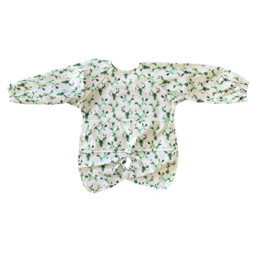 Nylon Highchair Hugger Long Sleeve Bib (Cactus), 9315455019127